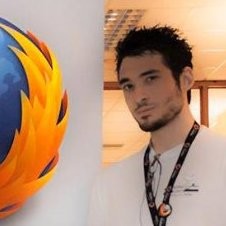 Dimitrios Bogas at Mozilla Office